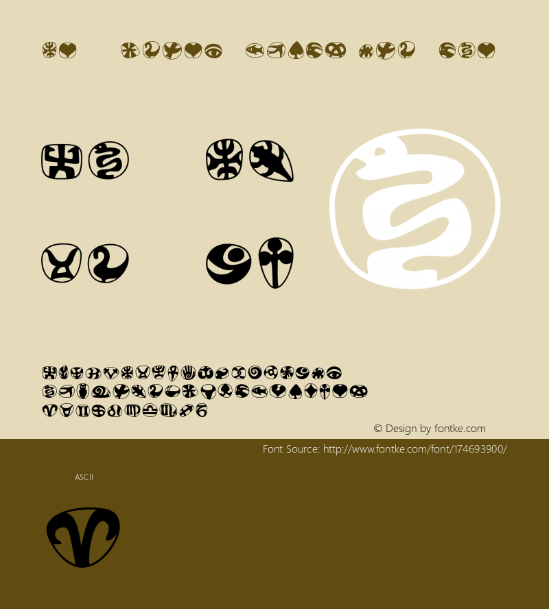 FrutigerSymbols-Regular 001.000图片样张