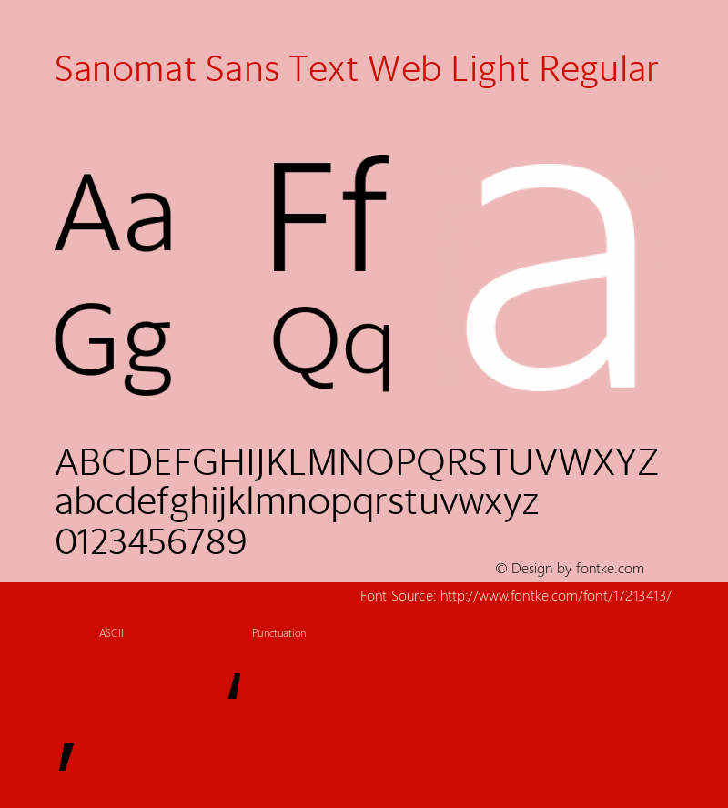 Sanomat Sans Text Web Light Regular Version 1.1 2015图片样张