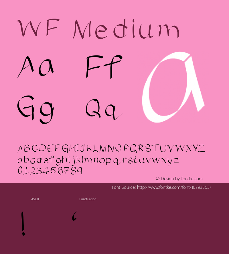 WF Medium Version 001.000图片样张