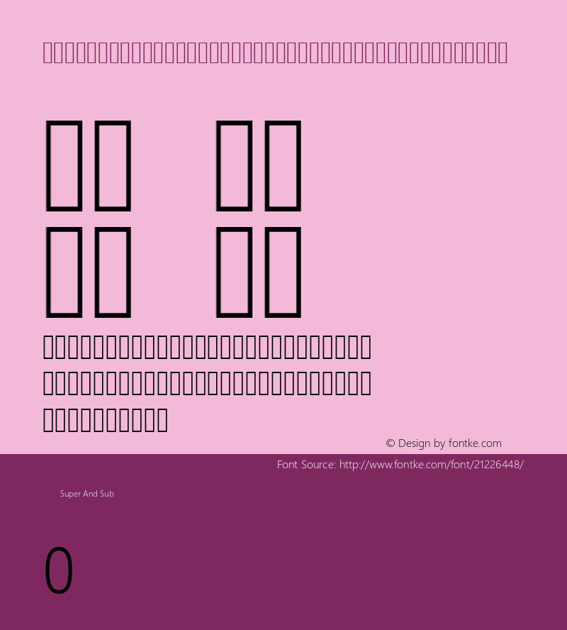 EncodeSansSemiCondensedExLight Version 1.0图片样张