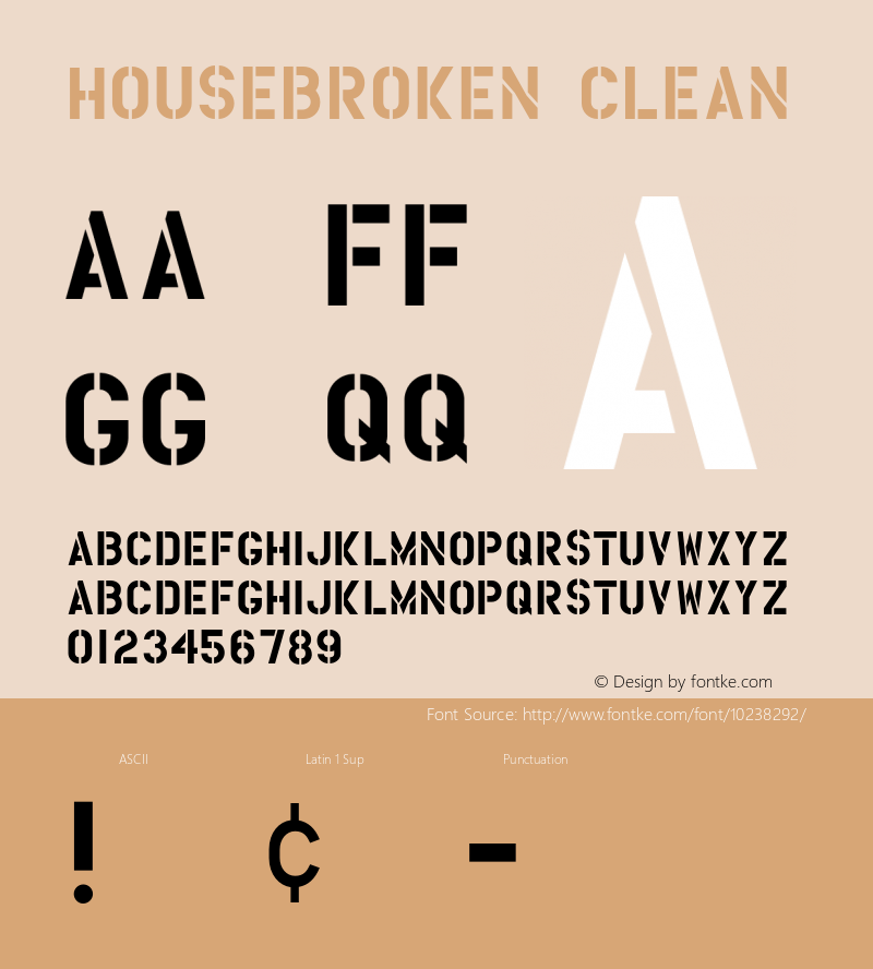 HouseBroken Clean 001.000图片样张