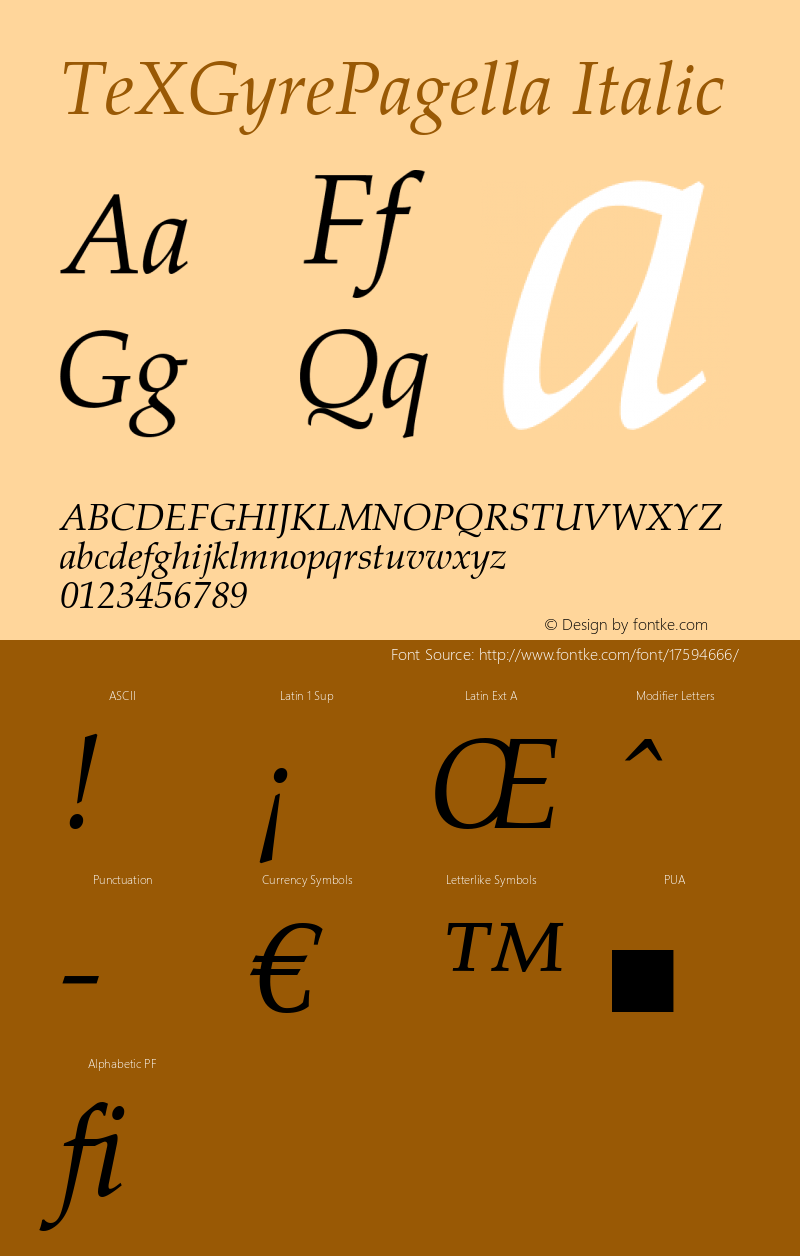 TeXGyrePagella Italic Version 1.103;PS 1.103;hotconv 1.0.49;makeotf.lib2.0.14853图片样张