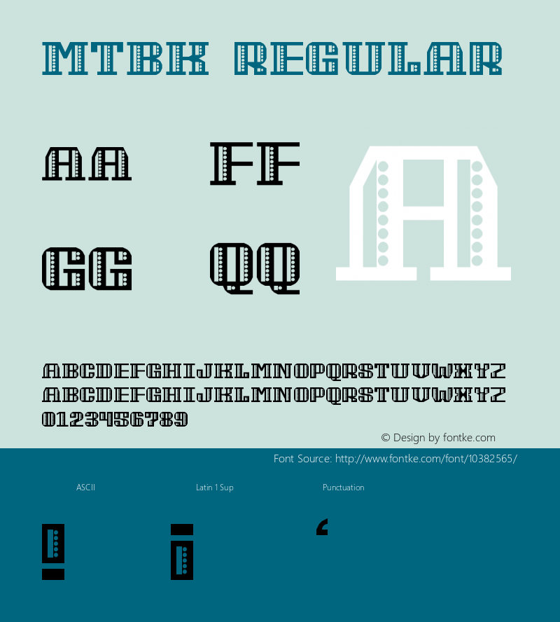 MTBK Regular Version 1.0图片样张