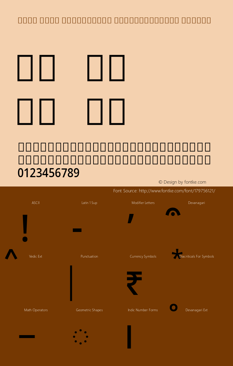 Noto Sans Devanagari SemiCondensed Medium Version 2.001; ttfautohint (v1.8.4) -l 8 -r 50 -G 200 -x 14 -D deva -f none -a qsq -X 