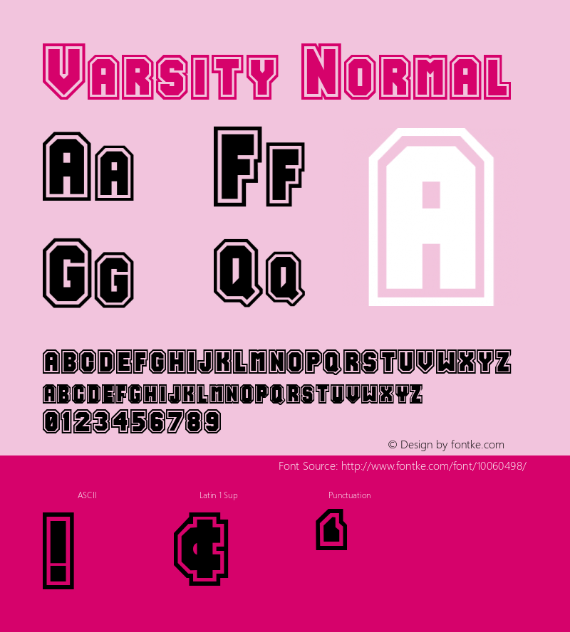 Varsity Normal 1.0 Thu Oct 14 19:33:43 1993图片样张