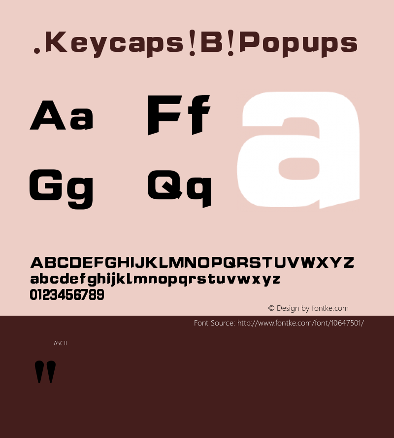 .Keycaps B Popups 10.0d12e1图片样张