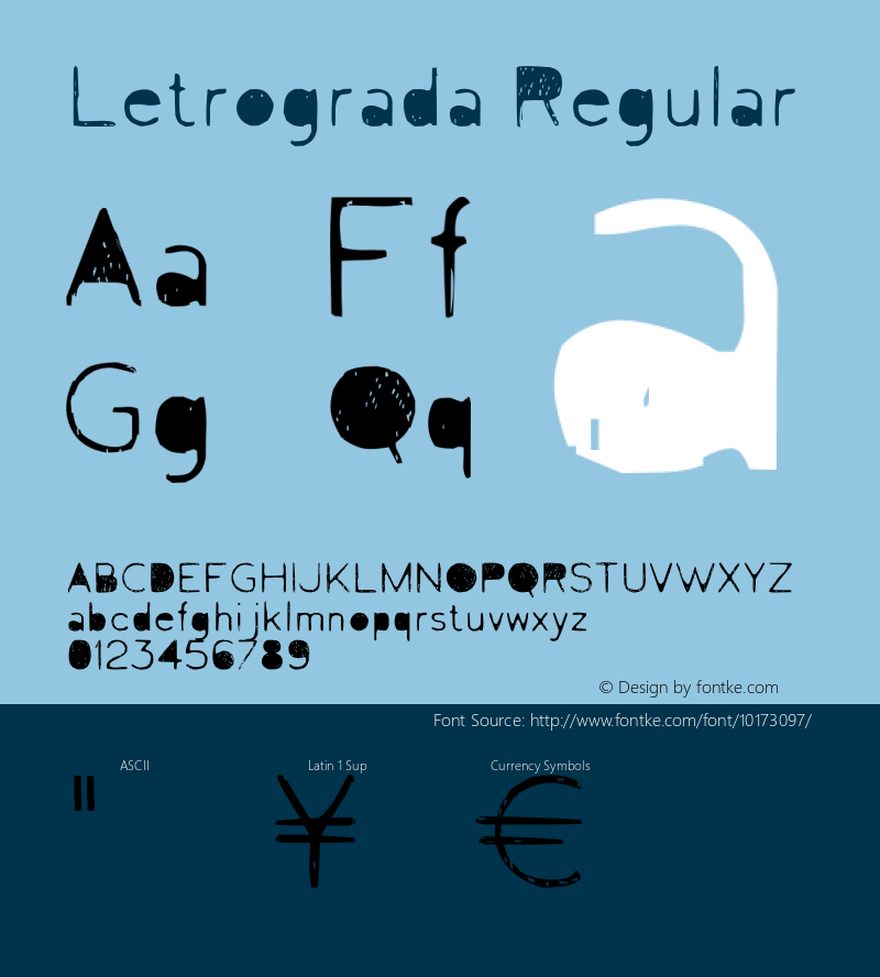 Letrograda Regular v1.3图片样张