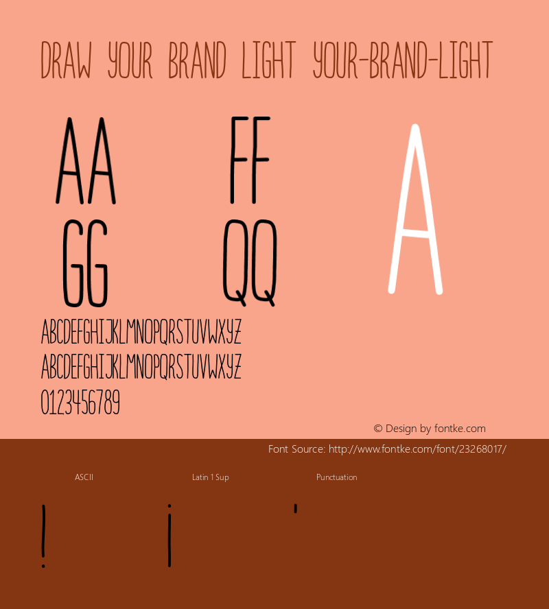 Draw Your Brand Light Version 01.00图片样张