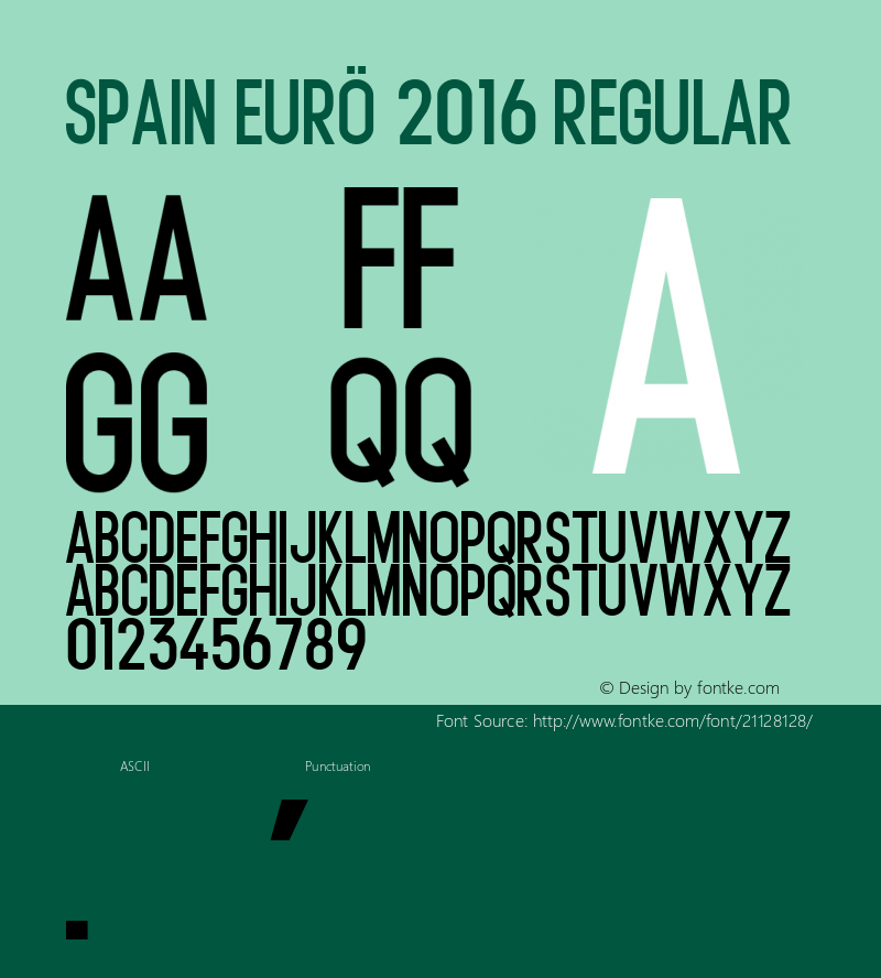 Spain Euro 2016 Regular Version 1.00 2015图片样张