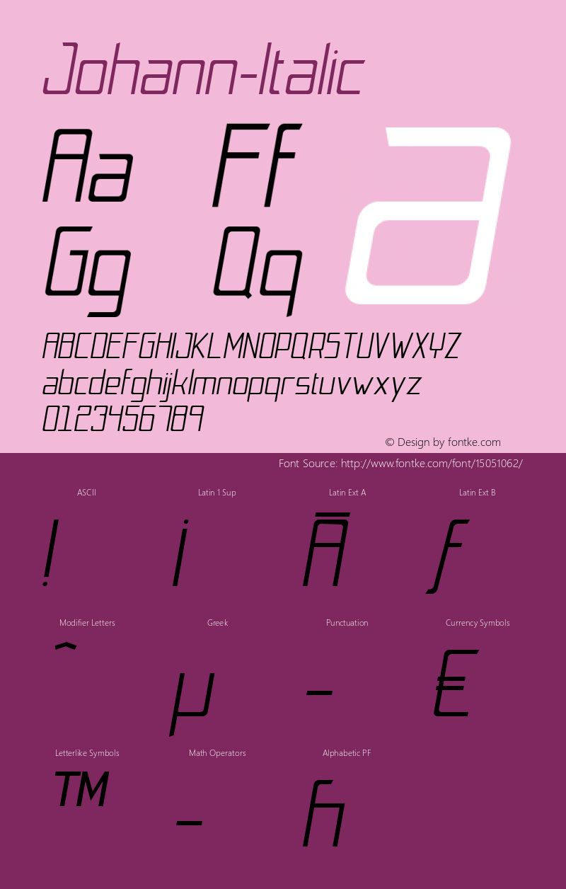 Johann-Italic ☞ Version 1.000;com.myfonts.nicetype.johann.italic.wfkit2.3PAv图片样张