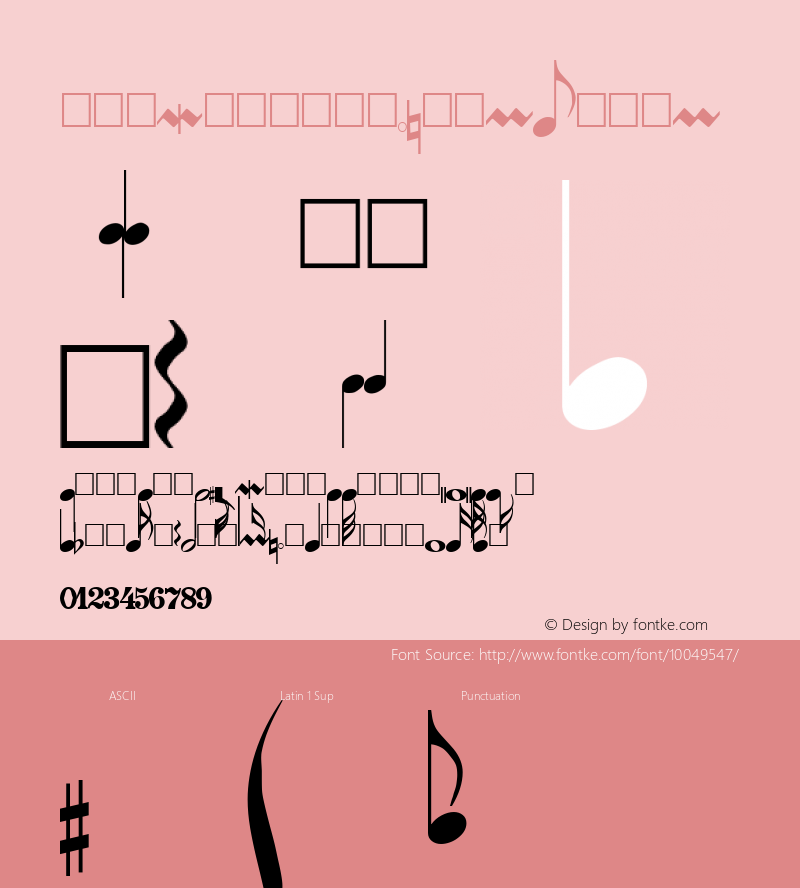 PG Music Font medium 1.0 Thu Jul 08 23:05:31 1993图片样张