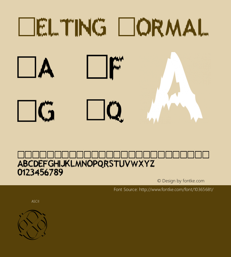 Melting Normal 1.0 - Freeware - use keys a to z, 0 to 9图片样张