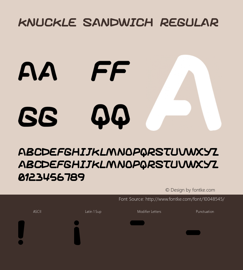 Knuckle sandwich Regular www.pizzadude.dk图片样张