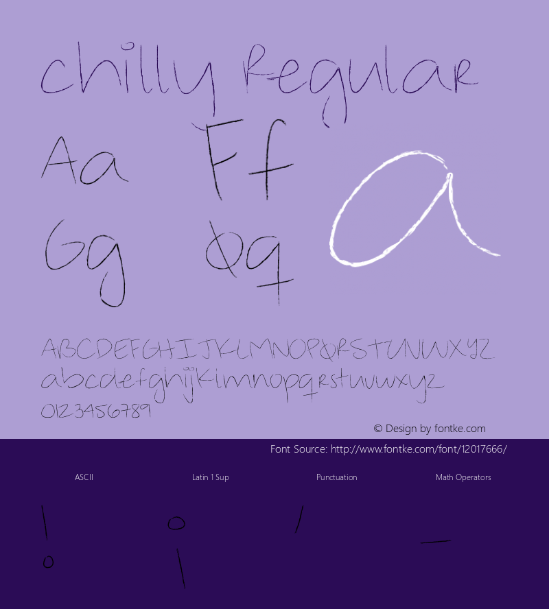 chilly Regular 001.001图片样张