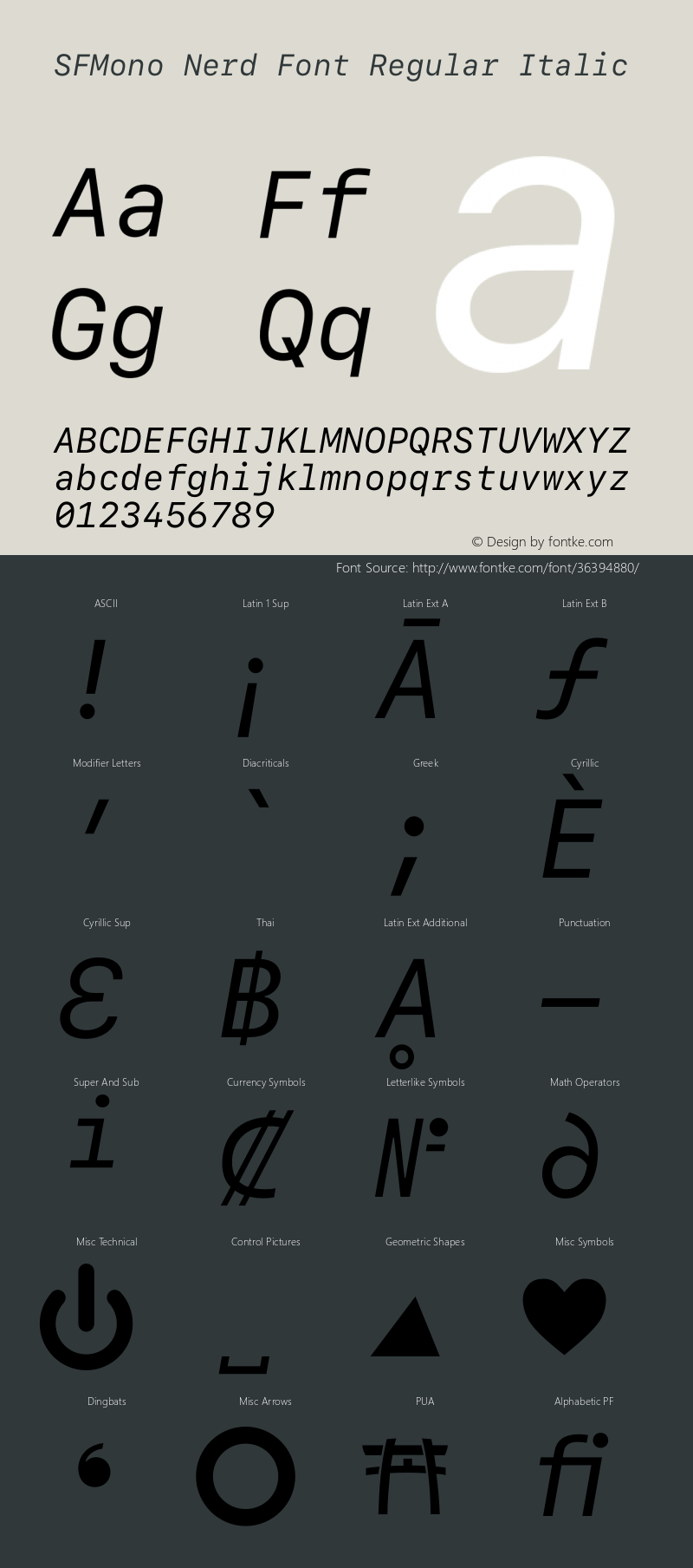 SF Mono Regular Italic 13.1d0e1图片样张