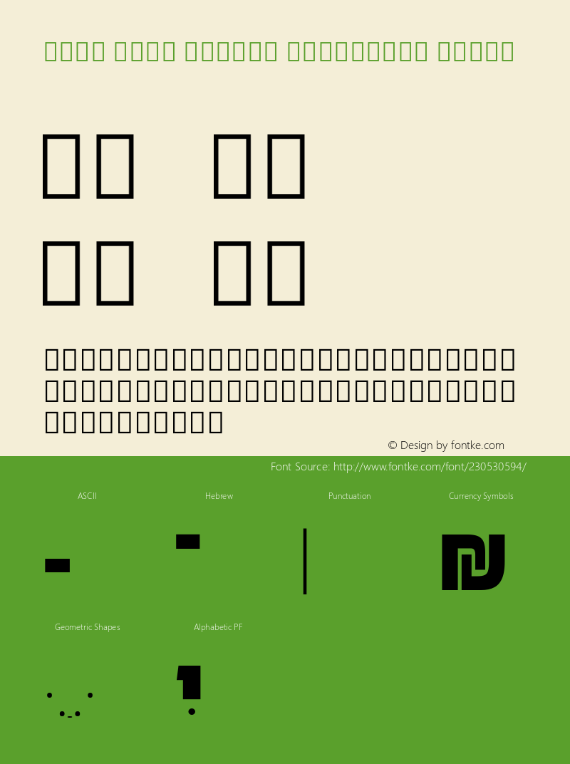 Noto Sans Hebrew Condensed Black Version 3.000; ttfautohint (v1.8) -l 8 -r 50 -G 200 -x 14 -D hebr -f none -a qsq -X 