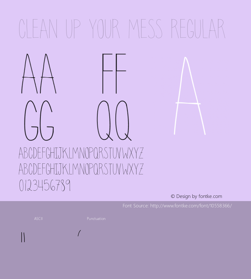 clean up your mess Regular Version 001.000图片样张