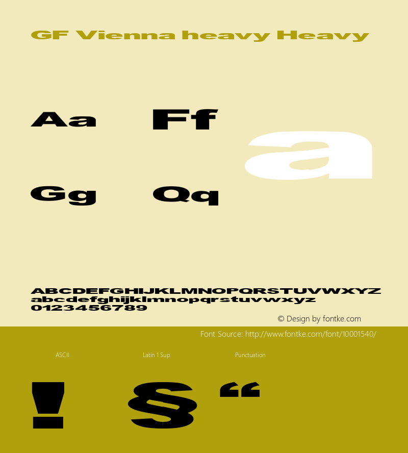 GF Vienna heavy Heavy 1.0 Sat Jan 02 17:44:39 1999图片样张