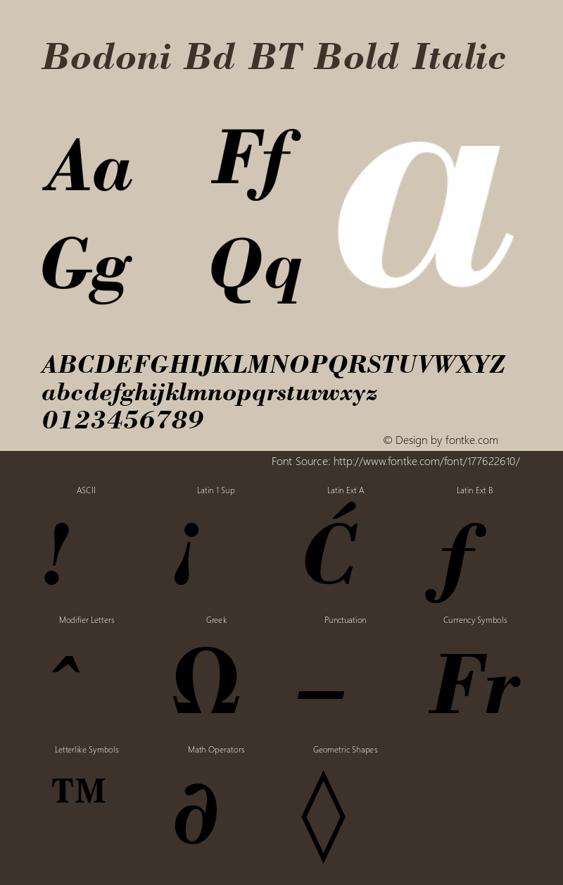 Bodoni Bold Italic BT mfgpctt-v1.50 Thursday, December 24, 1992 10:38:42 am (EST)图片样张