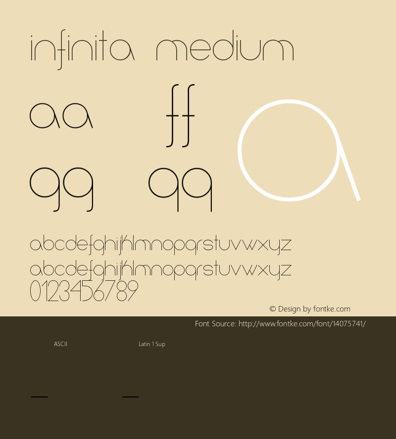 Infinita Medium Version 003.000图片样张