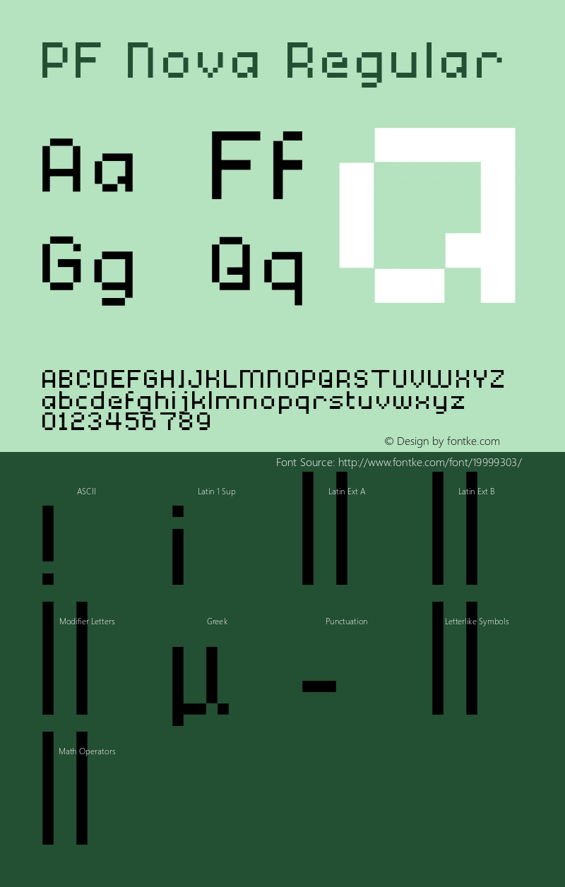 PF Nova 1.00图片样张