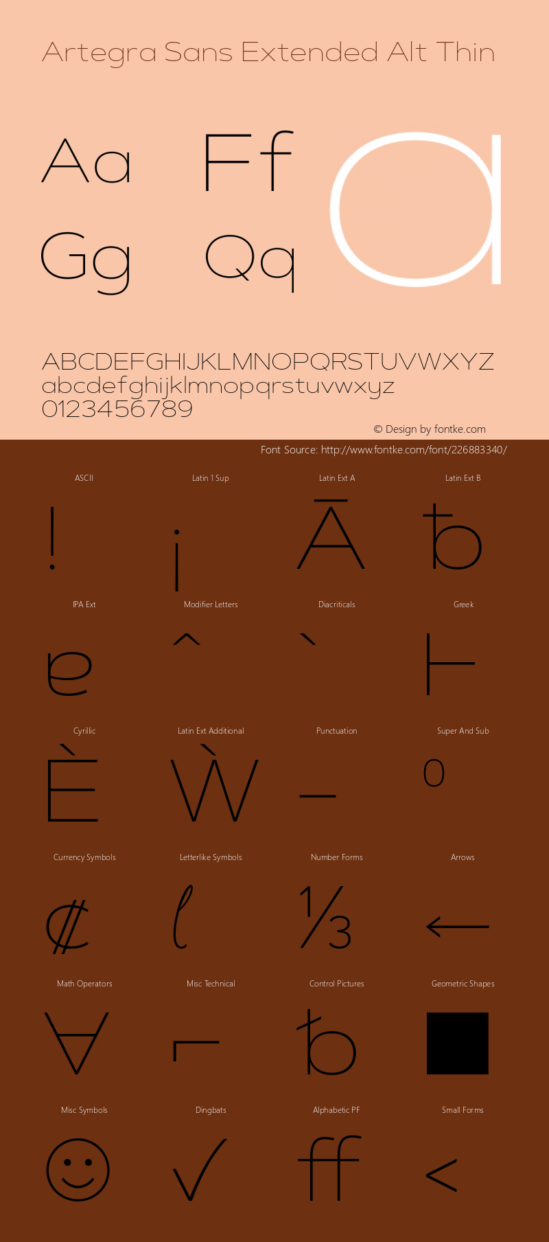 ArtegraSansExtendedAlt-Thin Version 1.00;com.myfonts.easy.artegra.artegra-sans.alt-extend-thin.wfkit2.version.4Kor图片样张