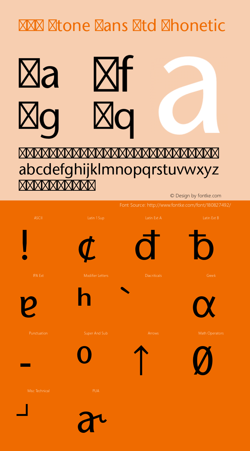 StoneSansStd-Phonetic Version 2.102;PS 005.000;hotconv 1.0.68;makeotf.lib2.5.34792图片样张