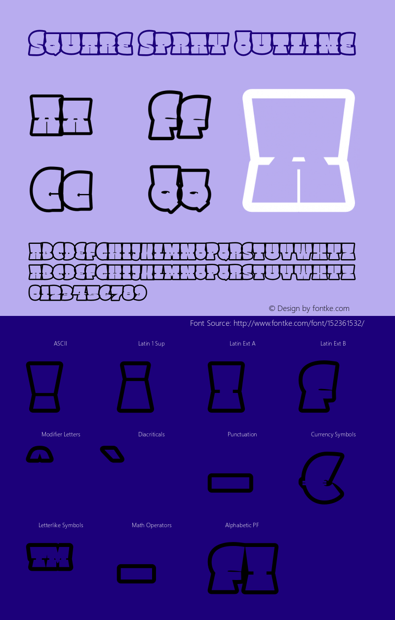 SquareSpray-Outline Version 001.000图片样张