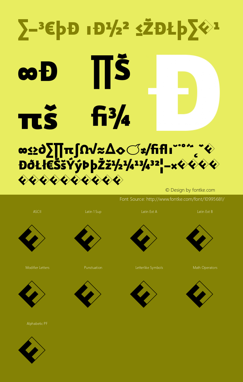 Eureka Sans BlackExp Version 004.301图片样张