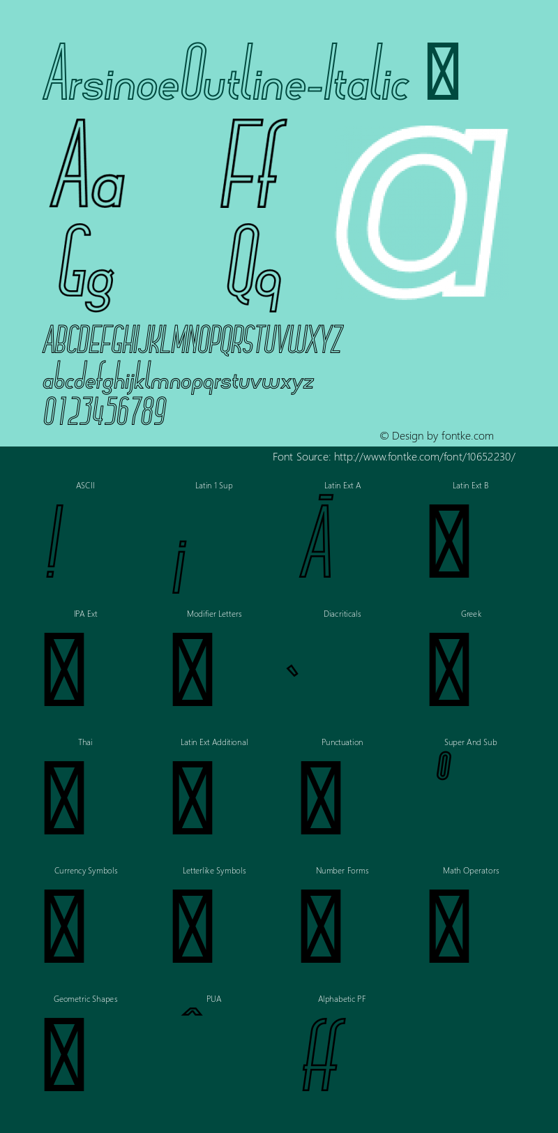 ArsinoeOutline-Italic ☞ Version 1.001;com.myfonts.easy.pburgiel.arsinoe.outline-italic.wfkit2.version.3G1o图片样张