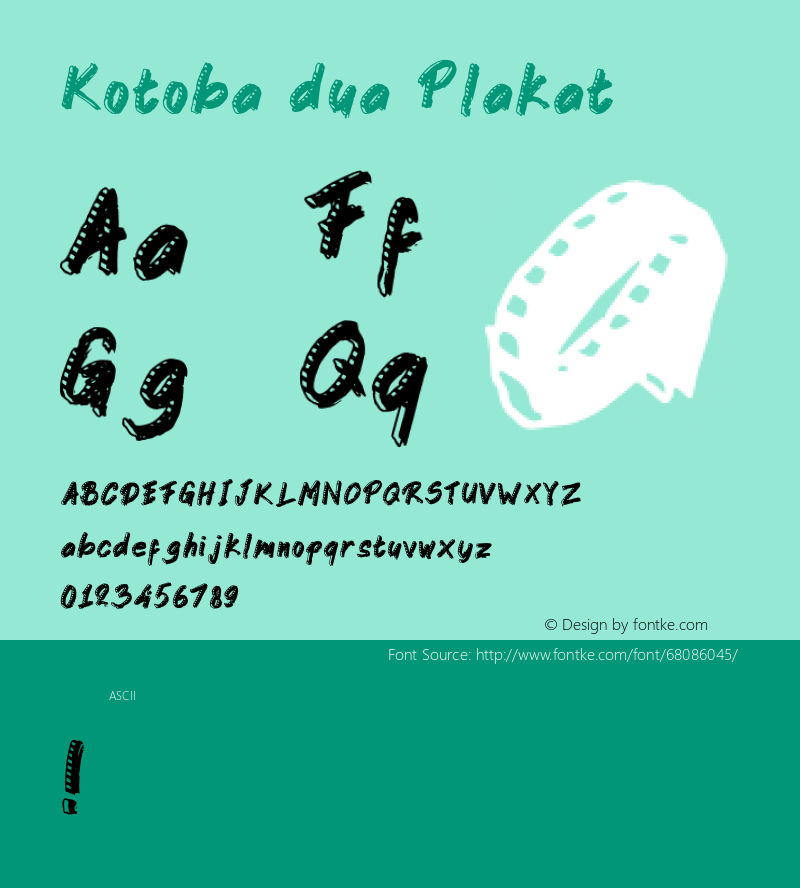 Kotobadua-Plakat Version 1.000;PS 001.001;hotconv 1.0.56图片样张