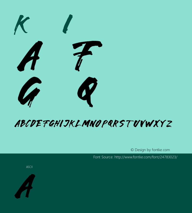 Karam-Italic Version 1.000图片样张