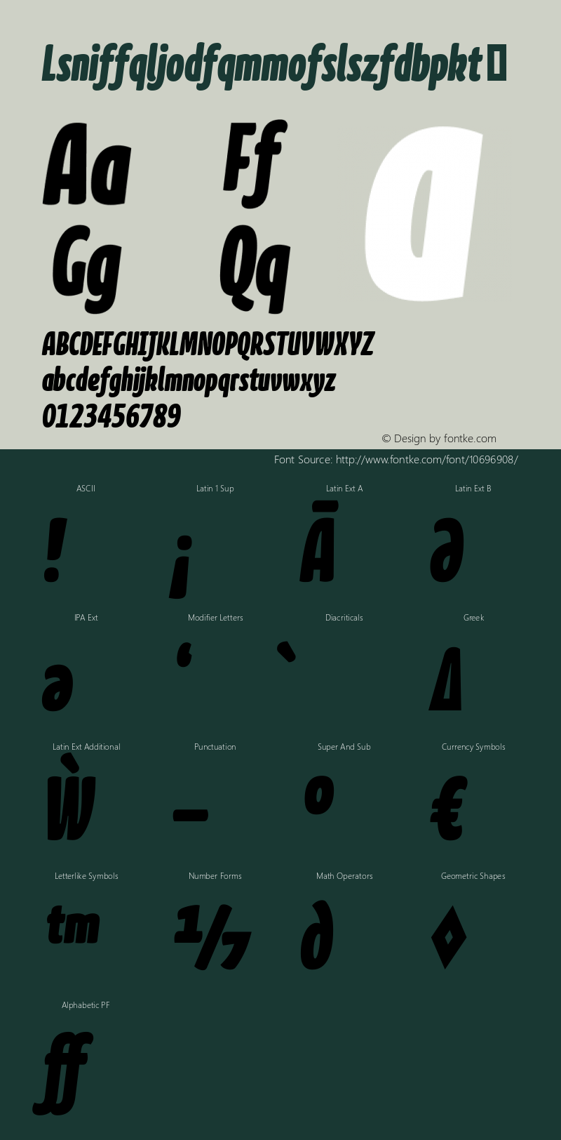 Lsniffqljodfqmmofslszfdbpkt ☞ Version 7.504; 2010; Build 1022;com.myfonts.easy.fontfont.kava-pro.black-italic.wfkit2.version.4fWN图片样张