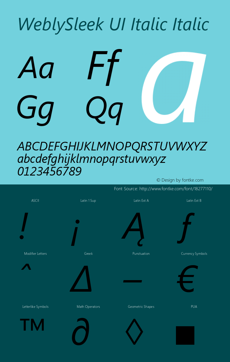 WeblySleek UI Italic Italic 001.023图片样张