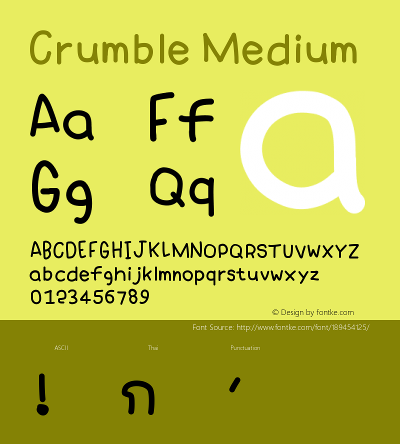 Crumble Version 001.000图片样张