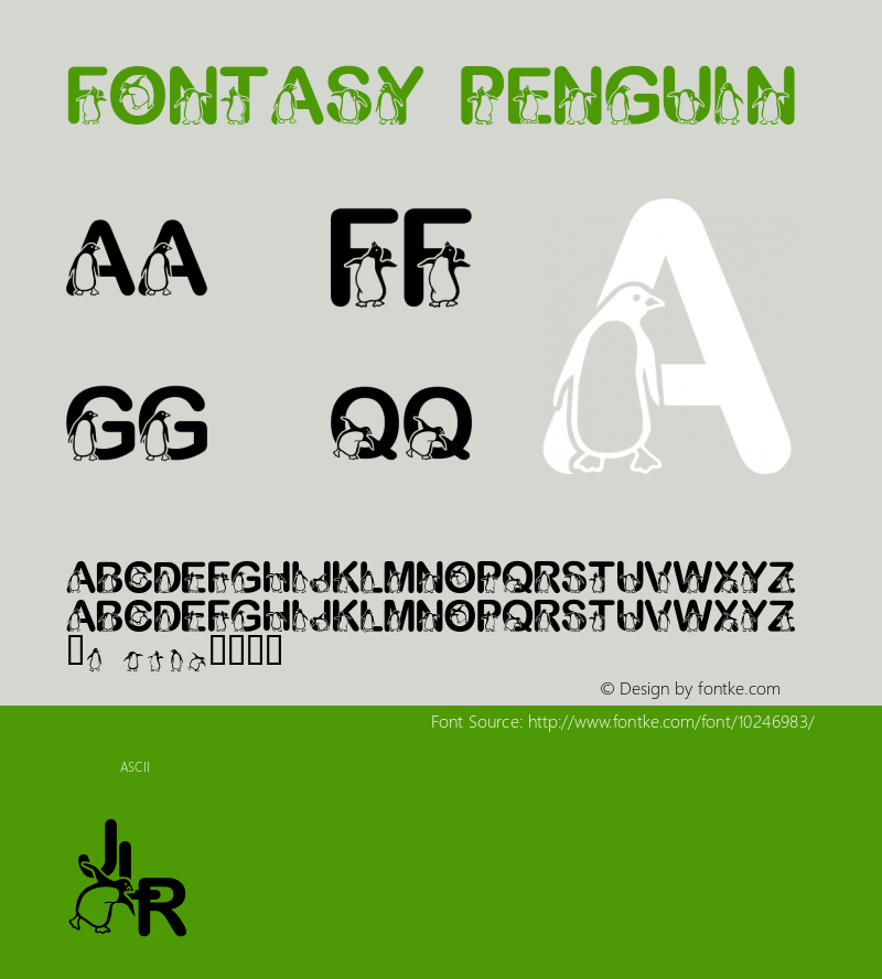 Fontasy Penguin Macromedia Fontographer 4.1 2/4/01图片样张