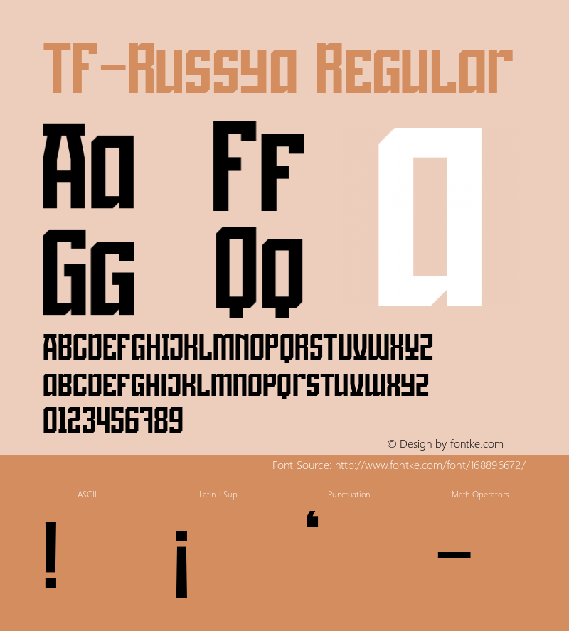 TF-Russya Version 1.000图片样张