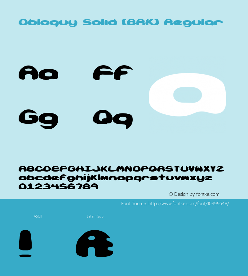 Obloquy Solid (BRK) Regular Version 2.32图片样张