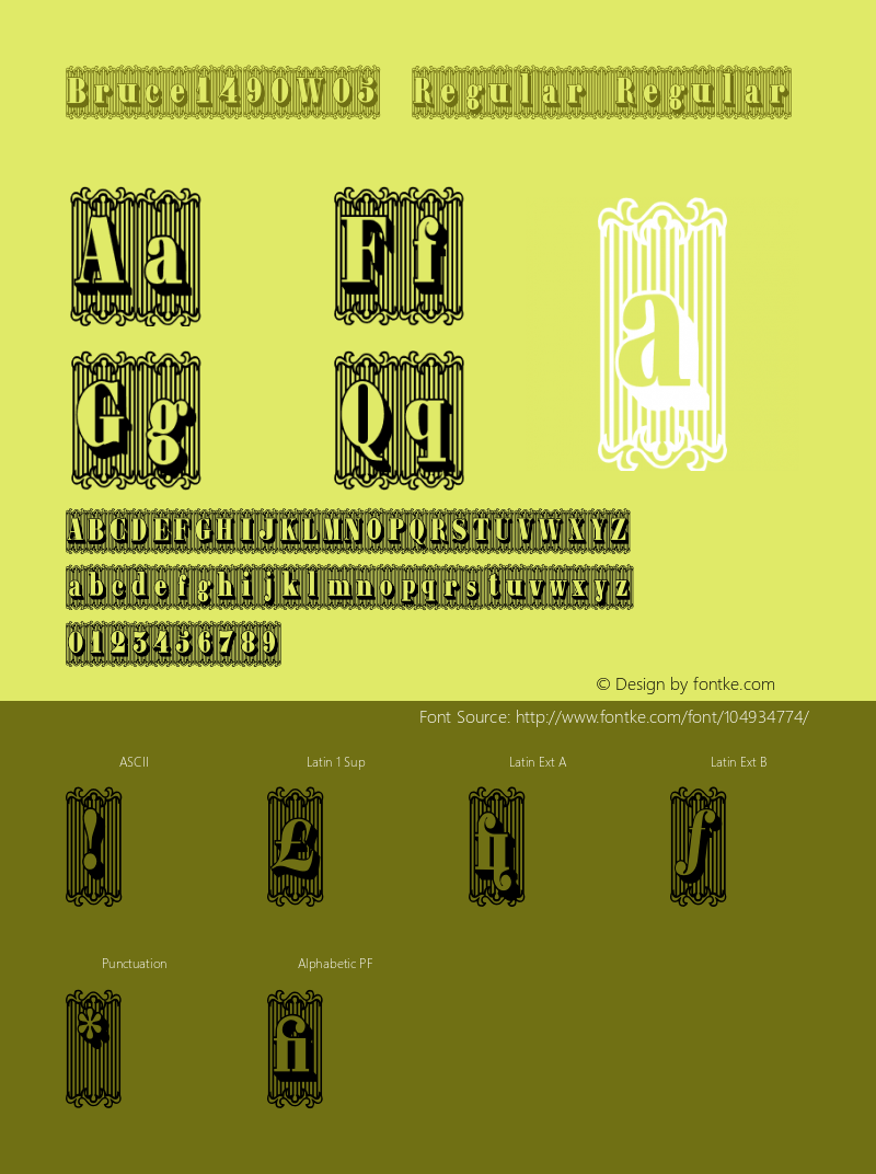 Bruce 1490 W05 Regular Version 1.00图片样张