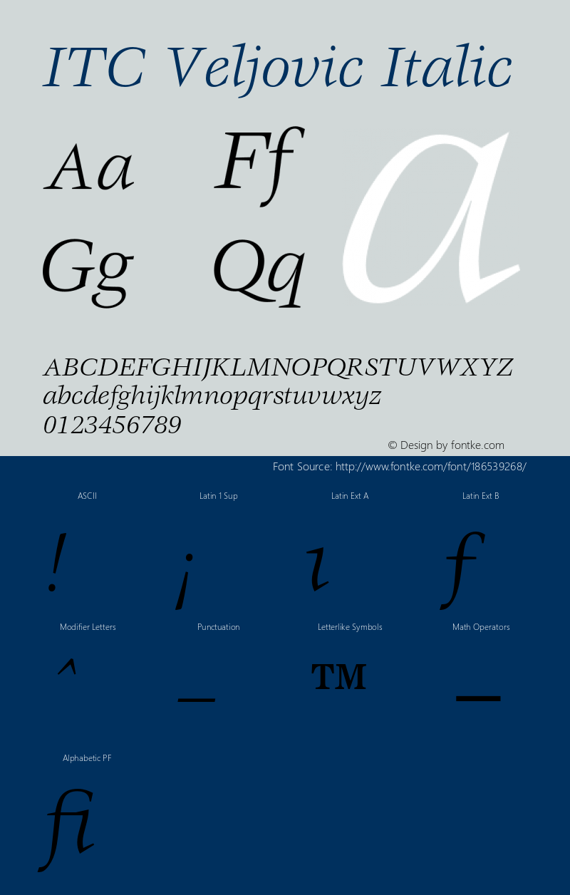 Veljovic-BookItalic 001.001图片样张