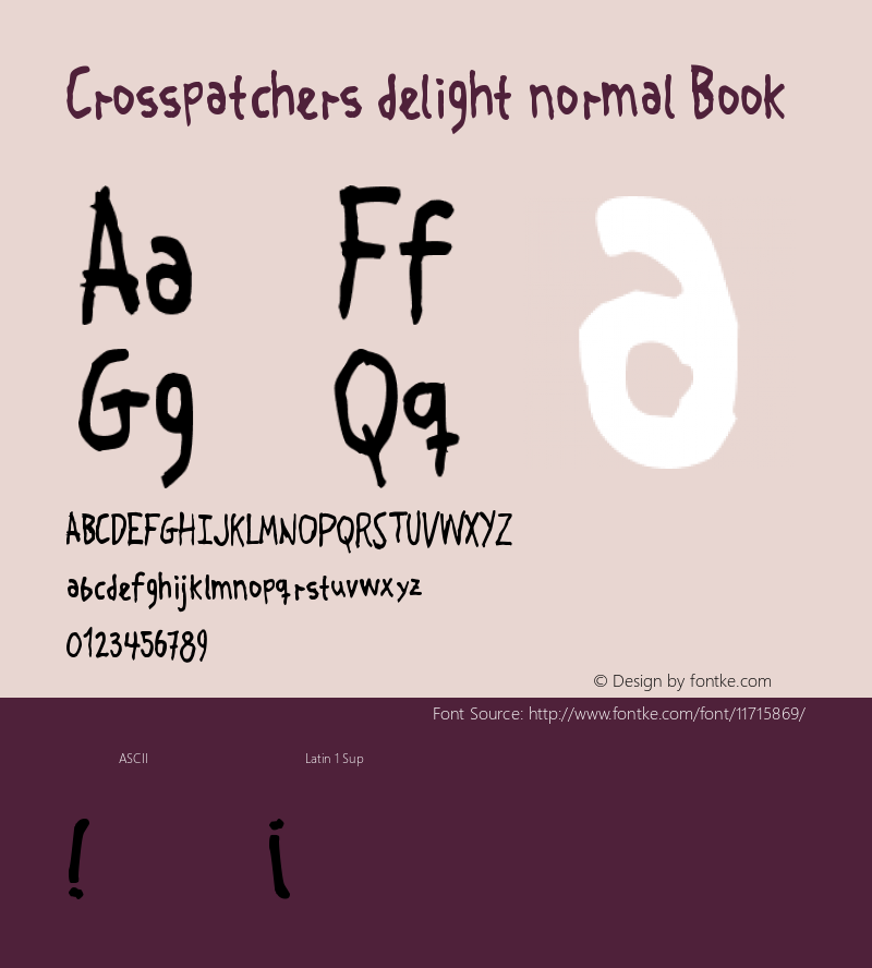 Crosspatchers delight normal Book Version 2图片样张