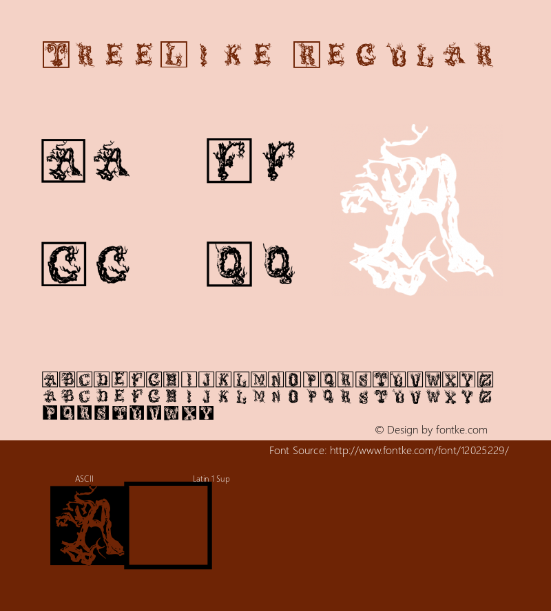 TreeLike Regular 1.0 2006-09-14图片样张