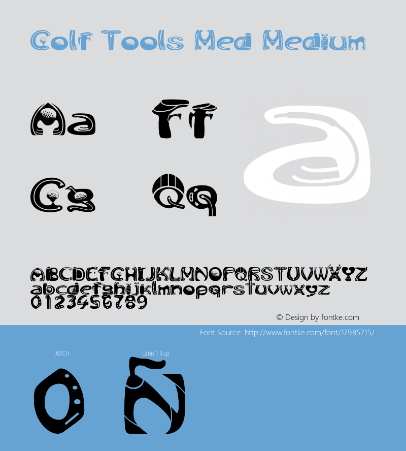 Golf Tools Med Medium Version 1.00 2012图片样张