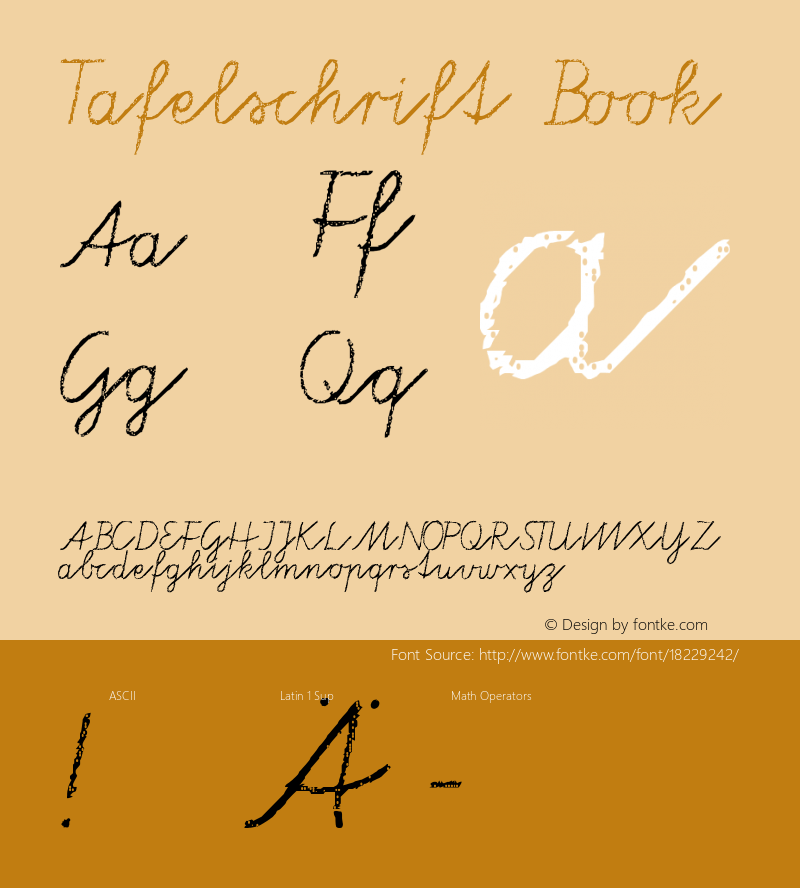 Tafelschrift Book Version 001.000图片样张