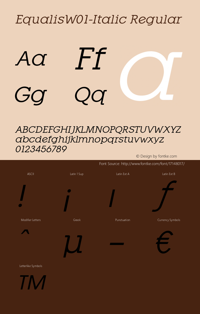 EqualisW01-Italic Regular Version 1.00图片样张