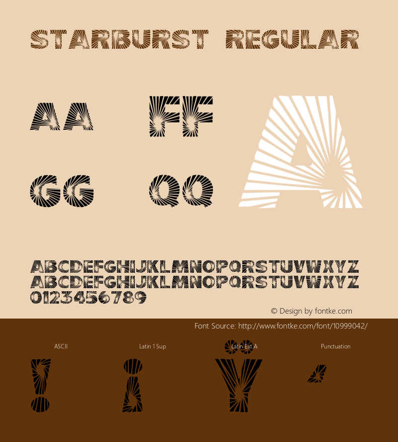 Starburst Regular Version 001.025图片样张