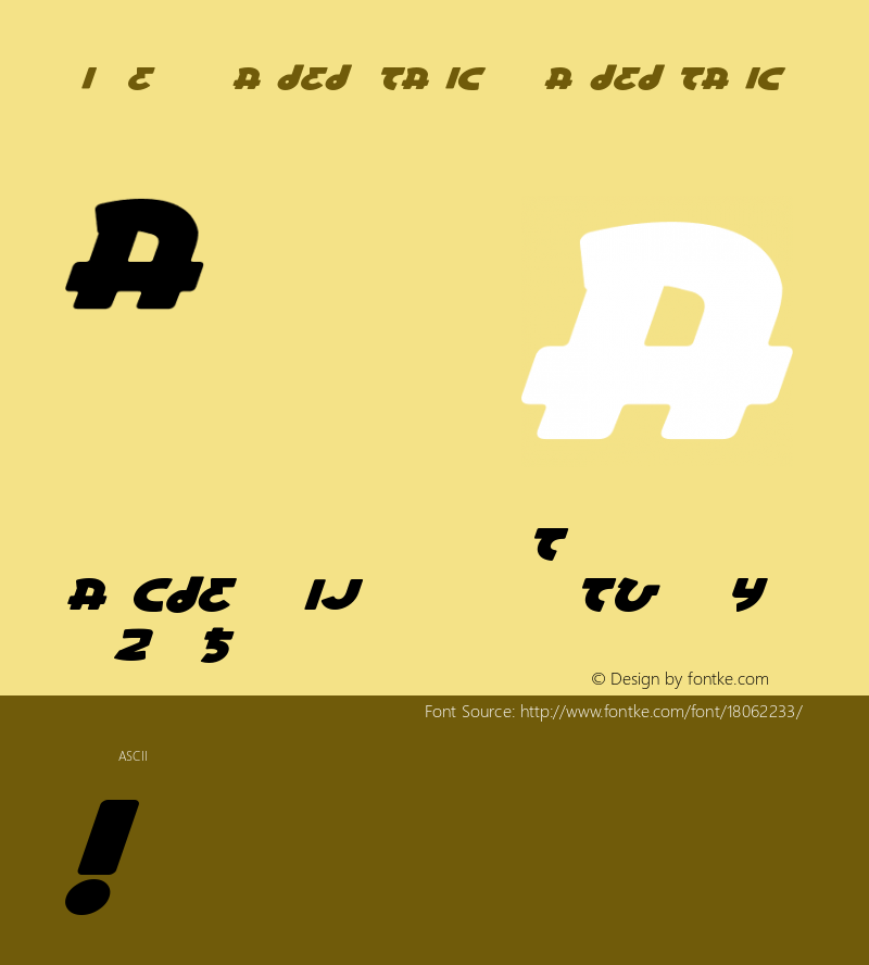 Lionel Expanded Italic ExpandedItalic Version 001.000图片样张