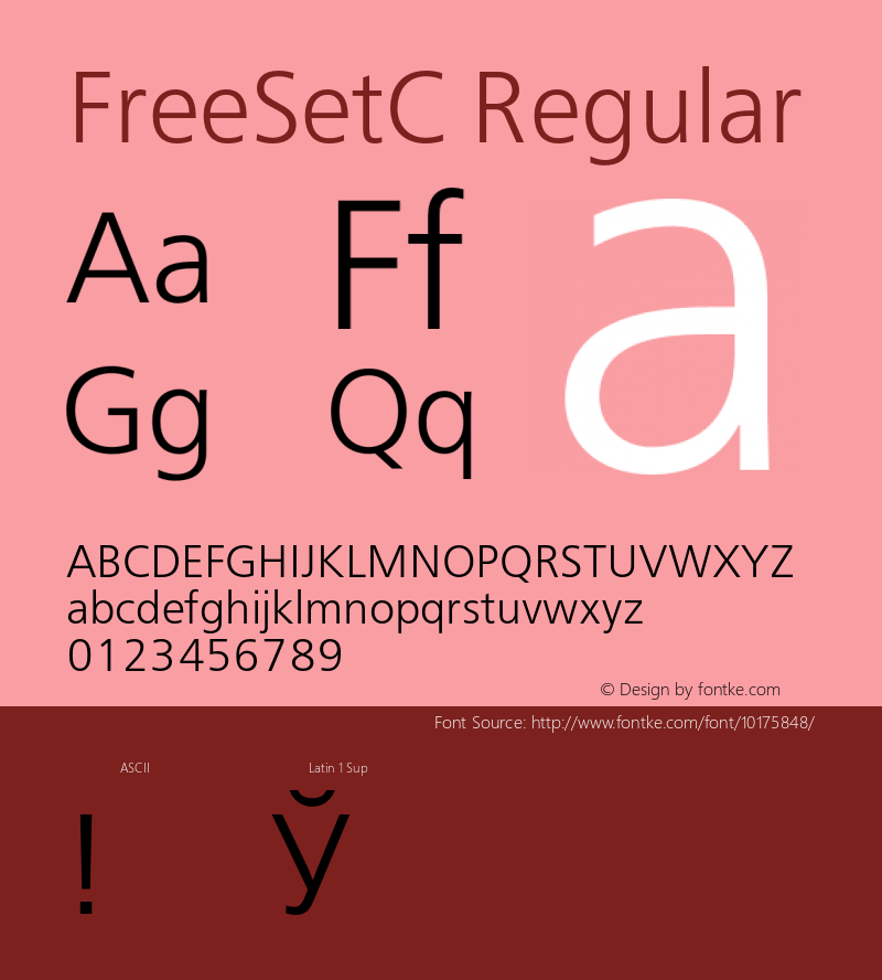 FreeSetC Regular 001.000图片样张