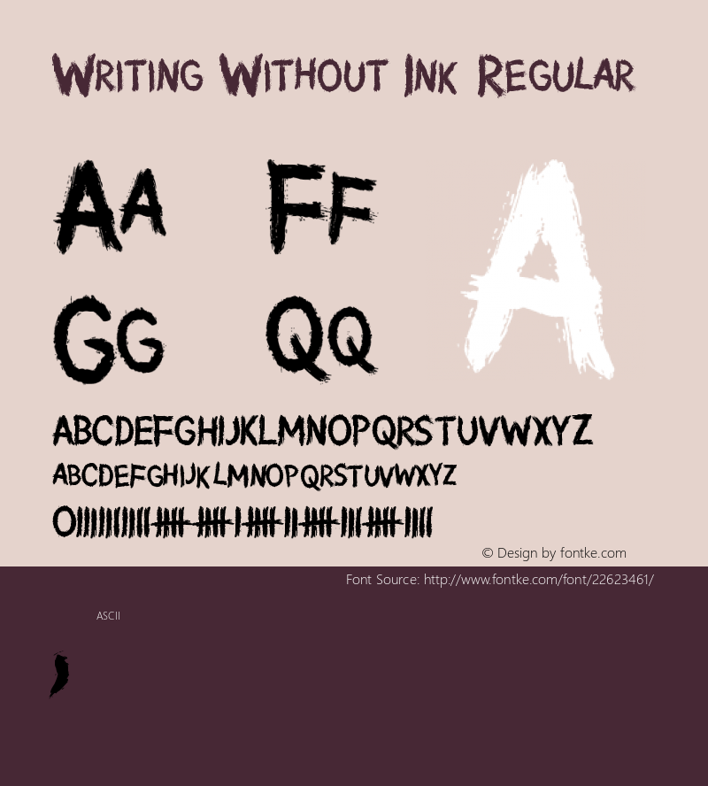 Writing Without Ink Version 1.00 January 18, 2014, initial release图片样张