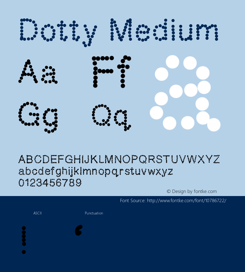 Dotty Medium Version 001.000图片样张